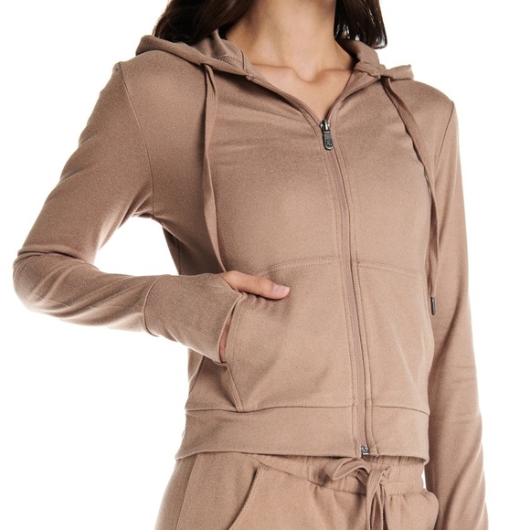 Kyodan chamois APRES SKI RIBBED FLEECE HOODIE - Picture 4 of 13